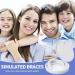 Frenzify Couples Teeth Veneers Instant Perfect Smile for Men & Women | Upper & Lower Cosmetic Dentures for Missing Teeth - Buy Online on GoSupps.com