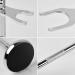 Nivofu Metal Razor & Brush Stand - Portable Shaving Brush Holder for Men | Perfect Gift for Fathers & Friends - Silver - Buy Online on GoSupps.com