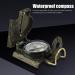 Compass Outdoor | Durable Aluminum Alloy Compass for Hunting Hiking & Camping Adventures - Buy Online on GoSupps.com