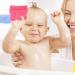 2 Pieces Milk Scab Comb & Baby Hairbrush Set | Soft Tooth Cartoon Bear Design for Gentle Baby Care - Buy Online on GoSupps.com