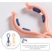 Beavorty 2-in-1 Removable Bottle Clip - Nipple Lane Feeding Bottle Tongue Feeder & Heat Bottle Nipple Clamp - Baby Bottle Pacifier Clip - Multi-Color Baby Care Accessories - Buy Online on GoSupps.com