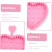 minkissy Makeup Brush Cleaning Pad Dryer Cleaner Gloves for Cleaning Makeup Foundation Brush Portable Brush Beauty Brush Cleaning Bowl Brush Cleaner Pink Foldable Makeup Pad 12x9cm Pink - Buy Online on GoSupps.com