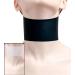 WIDVIH Reusable Silicone Neck Wrap Neck Anti-Wrinkle Patch Neck Masks Protector Prevents Neck Mask Slipping Improves Serum&Lotion Absorption (Black)