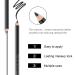 KYDA 12 Pcs Waterproof Eyebrow Pencil Set - Long Lasting, Natural Matte Black Eyebrow Pen with Sharpener - Buy Online on GoSupps.com