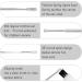 Earwax Cleaner Tool Set - 6 Pcs Spiral Stainless Steel Ear Picks Kit for Ear Wax Removal - Portable Cleaning Kit with PU Leather Case (Brown) - Buy Online on GoSupps.com