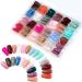 24 Color Square Press on Nails Colored False Nails Straight Full Cover Acrylic Tip Manicure DIY Artificial Fingernails - Buy Online on GoSupps.com