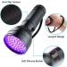 UV Flashlight - 51 LED Black Light for Amber Geocaching Pet Urine Detection & More - 395nm Ultraviolet Lamp - Buy Online on GoSupps.com