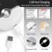Krofaue Eyelash Fan USB Rechargeable Mini Portable Lash Fan Dryer for Eyelash Extensions - Handheld Neck Desk Fan 3 in 1 (Type-C) Black - Buy Online on GoSupps.com