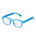 Ultra blue light-blocking glasses for children-gaming glasses UV clear blue reading and computer screen protection-gamer gaming filter anti-blue light glasses for children Hornrand age 3-8 years of firm light blue