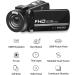 1080P 30MP Video Camera Camcorder with IR Night Vision, Touch Screen, Remote Control, Microphone, Mini Tripod, 32GB SD Card and 2 Batteries - Ideal for YouTube Vlogging - Buy Online on GoSupps.com