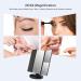 WEILY Tri-Fold Makeup Mirror with 21 LED Lights, Touch Screen, 1x2x3x Magnification - Black | Perfect Gift for Women - Buy Online on GoSupps.com