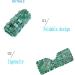 Pure Handmade Natural Rose Quartz & Green Aventurine Jade Eye Mask | Healing Stone Skin Care Tool - Buy Online on GoSupps.com