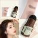 miduoidn Eyebrow Stamp Stencil Kit Waterproof Brow Powder Definer Makeup Tools Hair Root Cover Up Styling Conceal Stick Stencils Grey Black - Buy Online on GoSupps.com