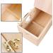 Nesting Box Cage for Parakeets, Budgies, and Small Birds - Coconut Fiber Wood Breeding House with Perch - Ideal for Finch, Canary, Cockatiel, Lovebird, Sparrow - Buy Online on GoSupps.com