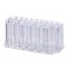 Organizer Box with 26 Slots for Women's Eyeliner Lip Liner and Eyebrow Pencils Transparent Case for Makeup Brushes