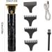 Vintage T9 Cordless Professional Mens Hair s with Embossed Skull | Cordless T-Blade Hair Trimmer for Mustaches Nose Hair and Detailing and Grooming Yoohee Black - Buy Online on GoSupps.com