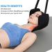 Neck-Head Hammock | Pain Relief Traction Device for Neck & Shoulders | Ideal for Physiotherapy | Includes Free Sleep Mask - International Shipping Available - Buy Online on GoSupps.com
