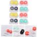 Lalafina 8-ST Contact Lens Container & Cleaner | Travel Lens Case with Mirror | Colored Contact Lens Care | International Shipping Available - Buy Online on GoSupps.com