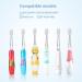 KOPBTBOY Children's Replacement Brush Heads for Seago SG513/SG977/SGEK6 for Brush-Baby WildOnes/KIDZSONIC/Dada-Tech DT-BB1/DT-977/DT-K6 Over 3 Years - Buy Online on GoSupps.com