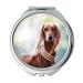 Mirror Compact Mirror Dog Animal Pet Cute Nature Outdoors Beautiful Pocket Mirror portable mirror