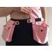 Post-Surgical Drain Care Kit - Pink/Black Belt with 2 Pouches & Shower Bag - Buy Online on GoSupps.com