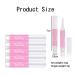 5pcs Nail Glues Extra Strong Quick Dry Adhesive For Natural or False Nails Art Tips Acrylic Gel to stick Diamonds Glitter Rhinestones transparent colour +2 Curved - Banana Nail Files - Buy Online on GoSupps.com