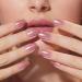 Pink Nail Varnish Pearl Pink Long-lasting Quick Dry Nail Polish Low Odor Without UV Lamp Non-Toxic Formula Breathable For Woman Home DIY Nail Art Gift 15ml 002 - Buy Online on GoSupps.com