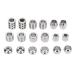 Viking Hair Pearls | 18 Premium Stainless Steel Dread Accessories for Stylish Hair - Buy Online on GoSupps.com