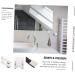 UKCOCO Clothes Rack 6 Pcs No Punching Hook Storage Hooks Kitchen Door Hanger Over Hanging Hook Glass Door Cabinet Door 18X4.2CMx3pcs Silver2x3pcs - Buy Online on GoSupps.com