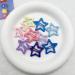 3pieces Cool Hair Clip Star Shape Snap Hairpin Candy Color Hair Clip for Spring Summer Hairpins for Teenagers Children Blue - Buy Online on GoSupps.com
