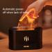 Buy Kinscoter Humidifier - Flame Air Diffuser & Essential Oil Diffuser with Auto Shut-off | Quiet Aroma Diffuser in Black - International Shipping - Buy Online on GoSupps.com