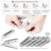 Buy Straight Razor Kit - Complete Men's Grooming Set with Beard Scissors Comb & 10 Extra Blades - Premium Polished Stainless Steel Straight Razors for a Perfect Shave - Buy Online on GoSupps.com