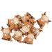 SEWACC 10pcs Highland Beads Animal Beads Silicone Beads Cute Teether Silica Gel Light Brown Baby Light Brown 2.8x2.7cm