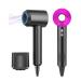 Hair Dryer 130000RPM High Speed Professional 200M Negative Ionic Blow Dryer for Fast Drying 3 Temps & 3 Speeds Lightweight Portable Hairdryer for Travel Suitable for All Hair Types