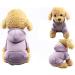 Stylish Winter Dog Hoodies | Warm Clothing for Small Dogs & Puppies | XS Purple Coat & Bags Available - Buy Online on GoSupps.com