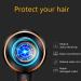 Hair Dryer Ionic Salon Hairdryer Professional Hair Dryer 2000W Travel Hairdryer 3 Heat Setting Cool Shot Button AC Motor 3 Air Nozzle with Diffuser & Concentrator for Salon and Home Use small - Buy Online on GoSupps.com