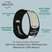 PARA'KITO Mosquito Repellent Wristband - Waterproof Outdoor Pest Bracelet with Natural Oils - Sport Edition (Black) - Buy Online on GoSupps.com