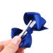 Lurrose Blue Hair Clips Set - 12 Hair Bows & 50 Metal Hair Clips | Classic Hair Accessories for Girls - International Shipping - Buy Online on GoSupps.com