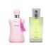 Women's Delilah&Tooty Musk Perfume Set Romantic Floral Scent Eau De Parfum Spray for Women 3.4 Fl Oz Each Bottle Daily Used Fragrance