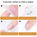 Nail Glue Remover for Pressed Nails Long-Lasting Strength and Quick Removal - Strong Hold Gel Nail Glue with Remover for Women and Girls Beginners Daily Use Travel Home - Buy Online on GoSupps.com