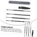 FOMIYES Stainless Steel Ear Cleaner Kit - Portable Ear Scoop & Ear Pick Tools for Effective Ear Cleaning - Buy Online on GoSupps.com