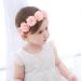 Fmeida Baby Girls Flower Headband | Stretchy and Soft Infant Hair Accessory for 4-24 Months | Floral Birthday Headband in White - Buy Online on GoSupps.com