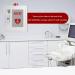 Qianmei AED Cabinet - Metal Defibrillator Storage with Alarm & Light | Universal Fit for Cardiac Science - 36x20x40 cm - Buy Online on GoSupps.com