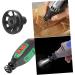 Baluue 4 Pcs Electric Grinding Chuck Grinding Accessory Grinders Blower Thread Grinder Fan Black Plastic 3x3cmx2pcs Blackx2pcs - Buy Online on GoSupps.com