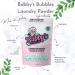 Bubby's Bubbles Powder Laundry Detergent | All Natural, HE Compatible, Biodegradable | 60 Loads, 1.7 lb | Unscented - Buy Online on GoSupps.com