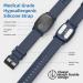 EmeTerm Explore Anti-Nausea Wristband - FDA Cleared, Mint Green, Waterproof - Motion & Travel Sickness Relief - Rechargeable, Drug Free - Navy Blue - Buy Online on GoSupps.com