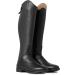 Horze Rover Kids' Tall Field Boots - Black, Size 4 Big Kid | Stretchy Easy-Fit Synthetic Leather, Rear Zipper | Starter Horse Riding Boots - Buy Online on GoSupps.com
