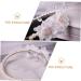 MUSISALY Pearl Headband Pearl Trim Headband for Wedding Crystal Tiara Wedding Decor Pearl Tiara Bridal Elegant Pearls Headband Hair Decor Zinc Alloy Ornaments Fine White - Buy Online on GoSupps.com