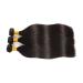 Huarisi Brazilian Straight Hair 3 Bundles | 14 16 18 Inch | Grade 7A Virgin Human Hair Extensions | Unprocessed Double Weft Natural Color - Buy Online on GoSupps.com