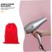 Healeved 3pcs Hair Dryer Storage Bag Dustproof Hair Dryer Bags Hair Blower Bags Travel Blow Dryer Red Flannel - Buy Online on GoSupps.com